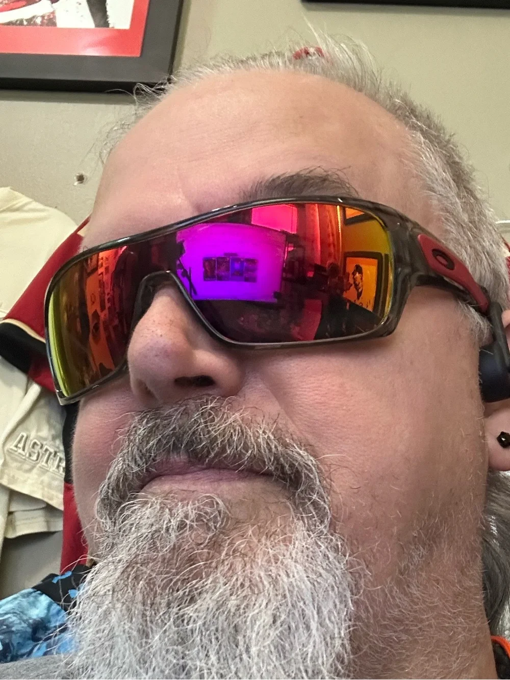 Oakley Flak 2.0 XL Sunglasses with Red Mirror Turbine